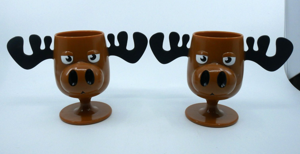 National Lampoon's Christmas Vacation Marty the Moose Plastic Stemmed Cup